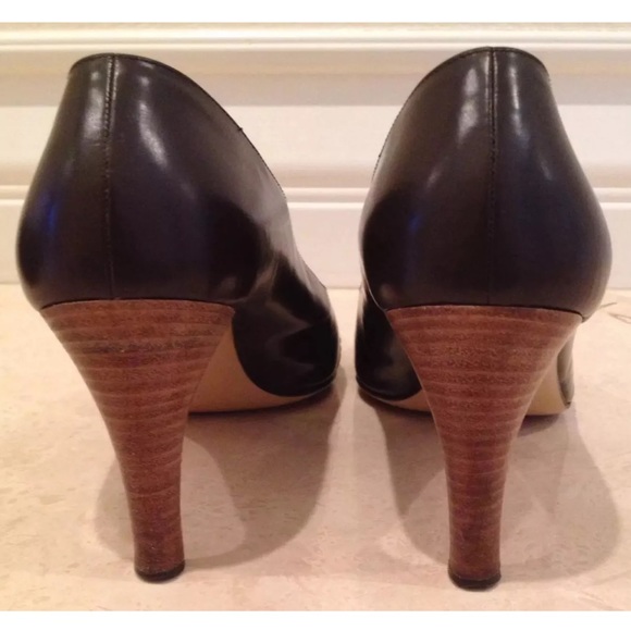 GUCCI Leather Tassel Toe Classic Heel Pumps 9 NICE - Picture 7 of 8